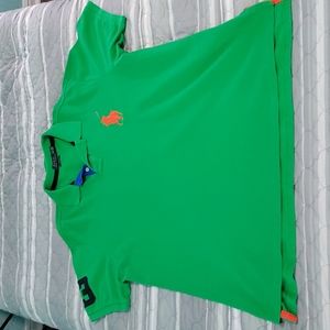Green Big Pony Polo Ralph Lauren Shirt XXL